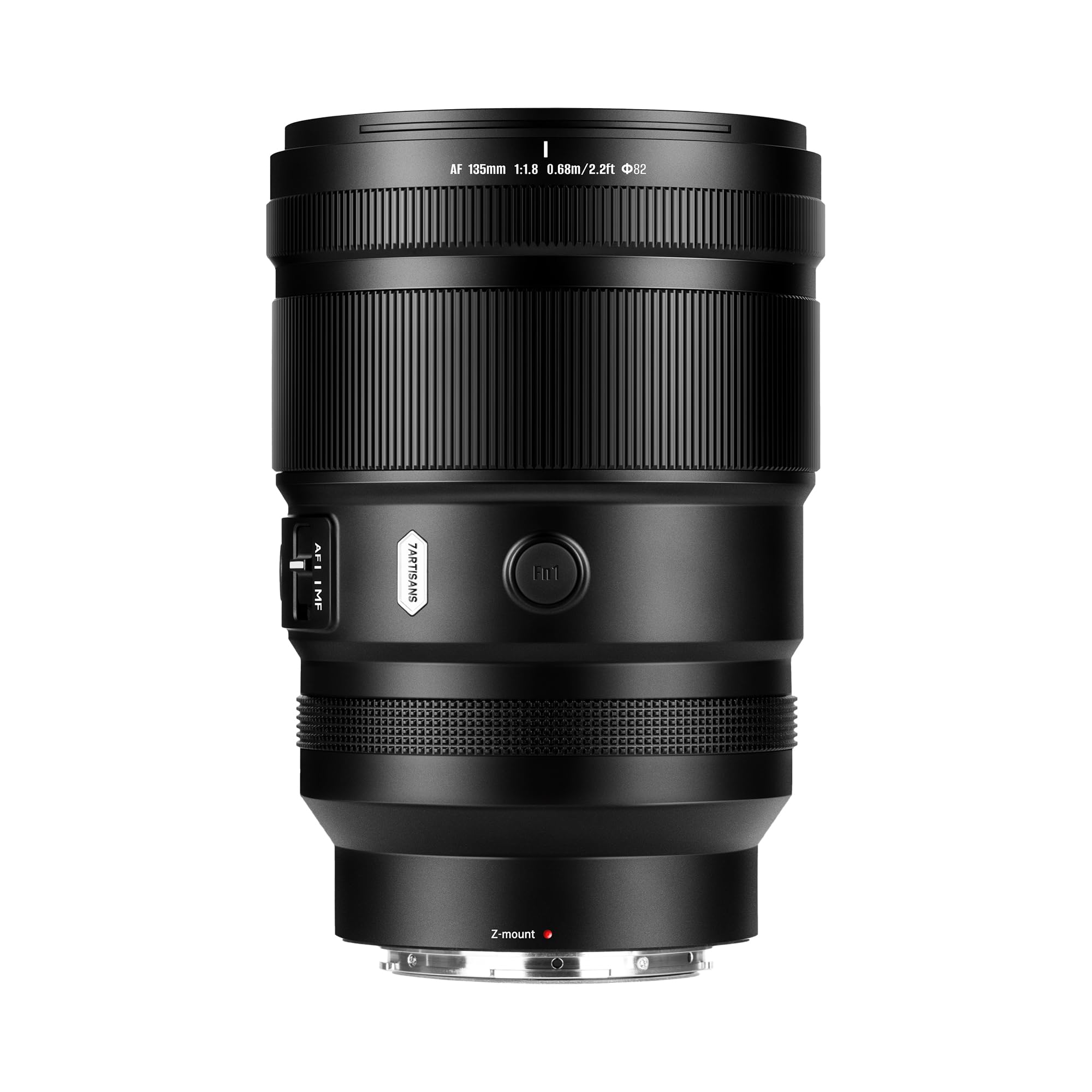 7artisans Autofocus 135mm F1.8 Objetivo Full Frame, Gran Apertura F1.8, Enfoque Automático/Manual Compatible con Nikon Z Mount Z9, Z8, Z7, Z72, Z6, Z62, Z63, Zf, Z5, Z5 II Cámaras Mirrorless