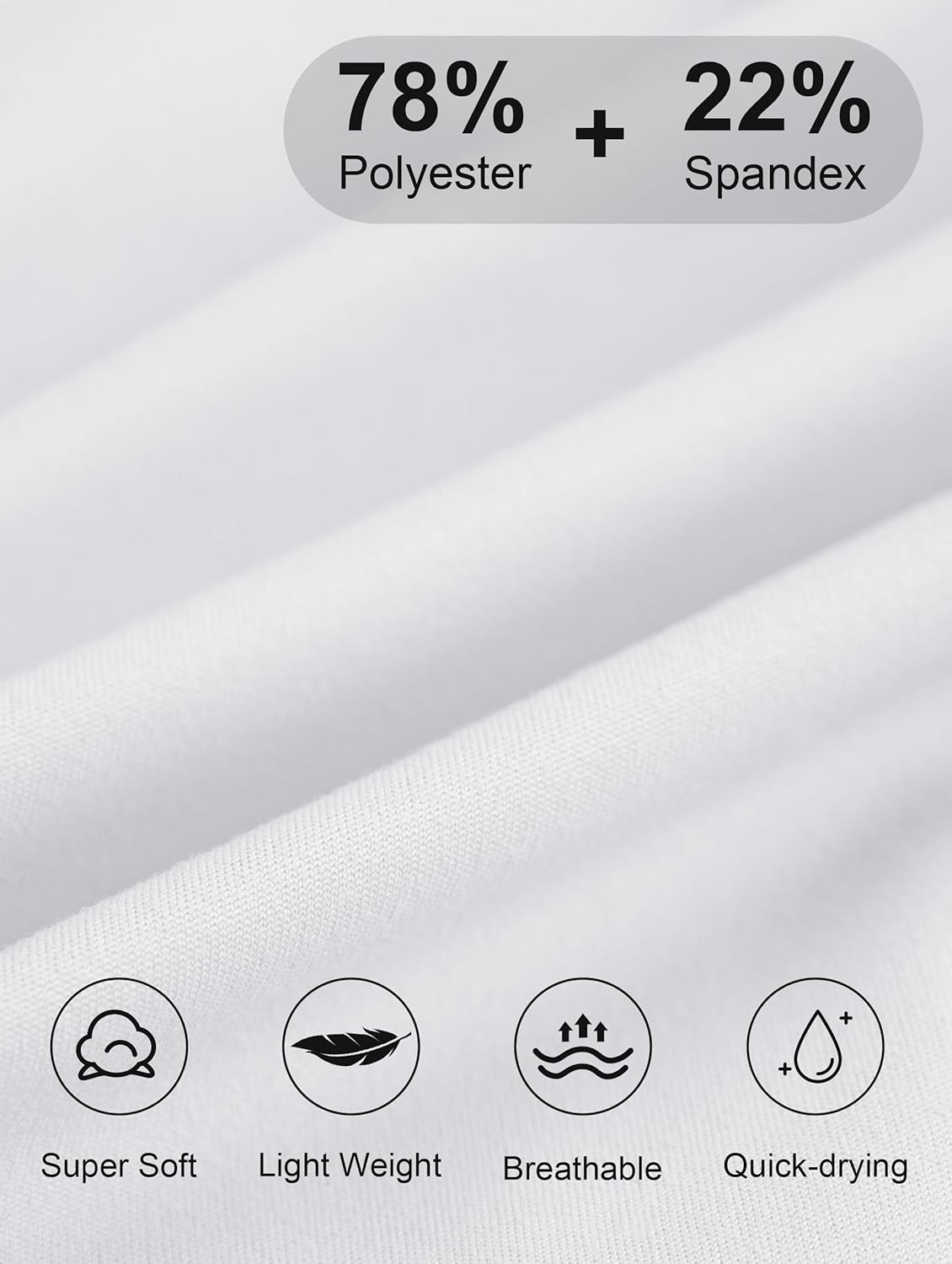 Women's Athletic Shorts High Waisted Running Workout Black Sporty Spandex Dolphin Shorts for Gym Yoga Pockets 2.5" - Image 2