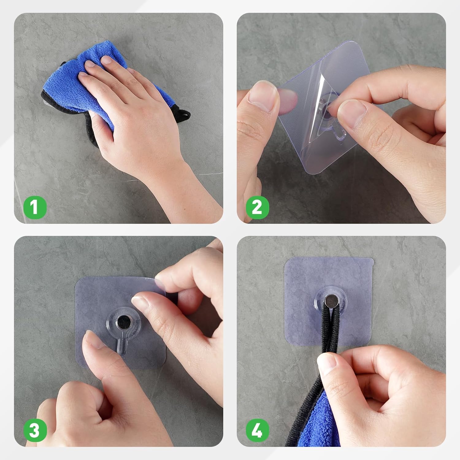 10 Pcs Self Adhesive Picture Hooks 33 Max lbs Load Heavy Duty Picture Hangers Without Nails Adhesive Wall Hooks for Hanging Transparent Waterproof Frame Hangers Stickyhooks for Bathroom Kitchen