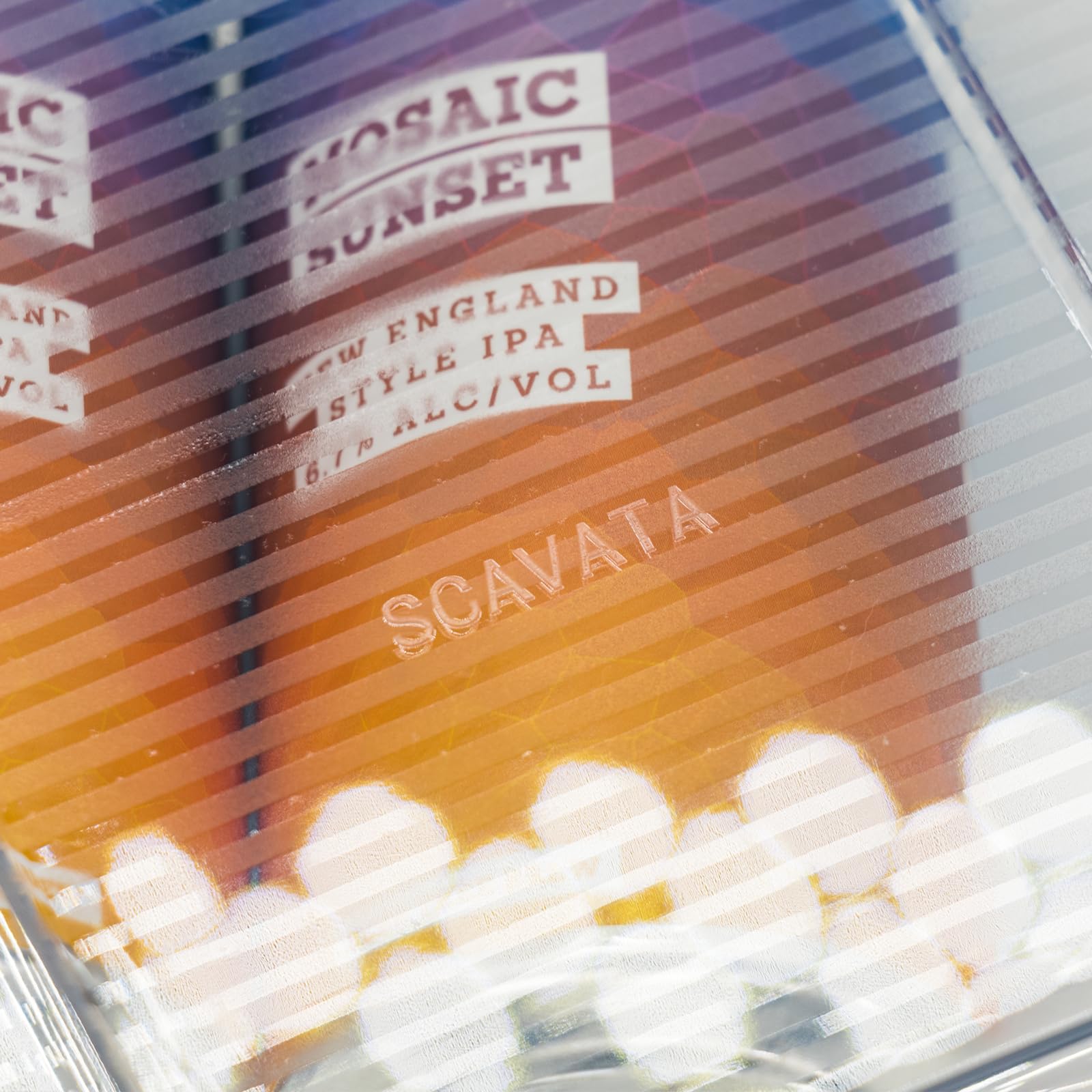 SCAVATA Tall Skinny Can Organizer for Refrigerator, Stackable Beverage Cans of 16oz & 17oz Energy Drink Container Holder Dispenser with Lid for Fridge Rack Freezer, Clear Plastic Storage Bins