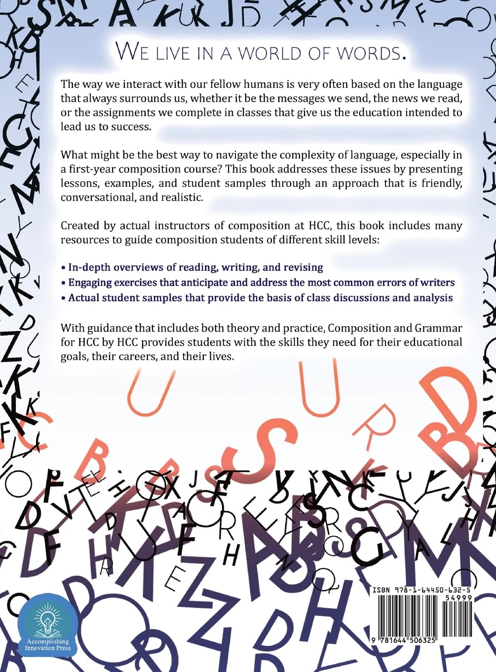 Composition and Grammar: A Hillsborough Guide