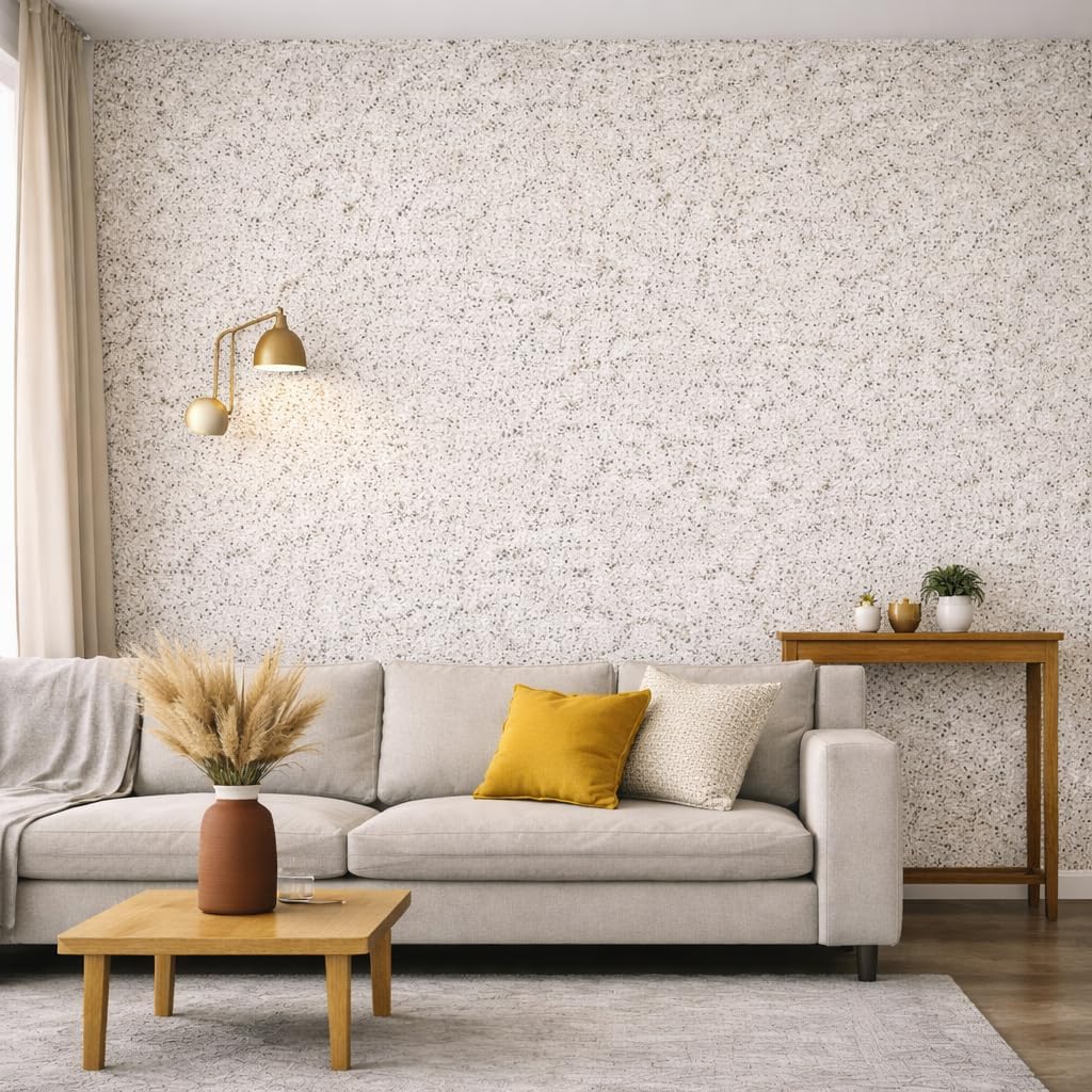 Premium Marble Granules Textured Wall Paint | 100% Natural Shade 3D Stone & Granite Luxury Finish | Decorative Interior & Exterior Wall Texture | Designer Marble Texture for Living Room & Outdoor