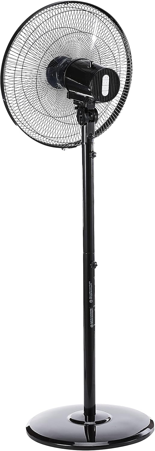 Mistral Stand Fan MSF040 side view viser højdejustering