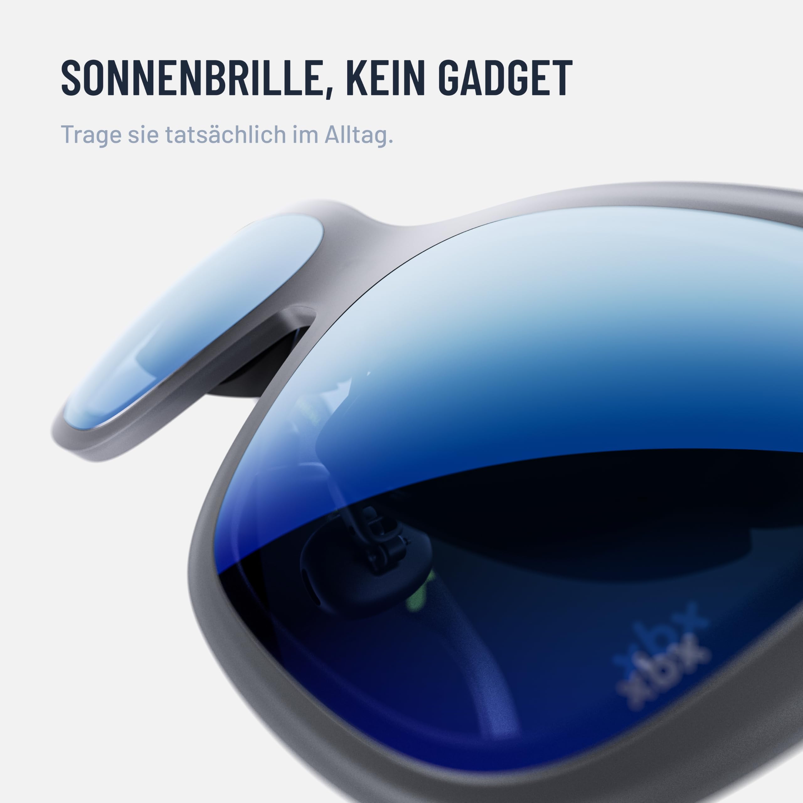 XREAL xbx a01+ AR Brille, 62g Ultraleicht, 147” Tragbarer Großbildschirm für Filme & Gaming, 1600 Nit Helligkeit, HDR10 Display, USB-C DP für iPhone, iPad, Android, Steam Deck, ROG & PC