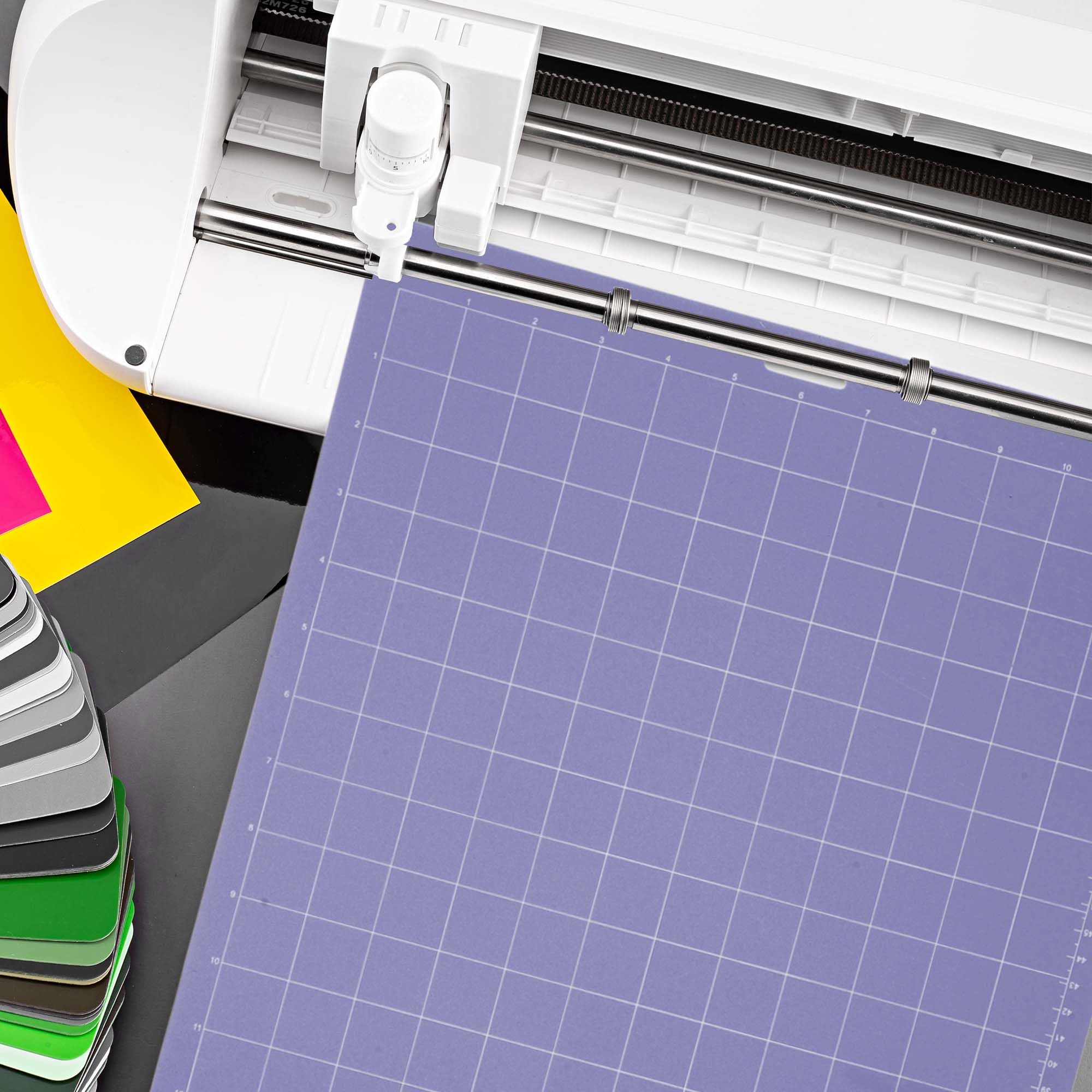 Tappetino per taglio per Cricut Maker 3/Maker/Explore 3/Air 2/One, 12x24 pollici, Forte Adesivo Antiscivolo Durevole Tappetini da Taglio, Viola