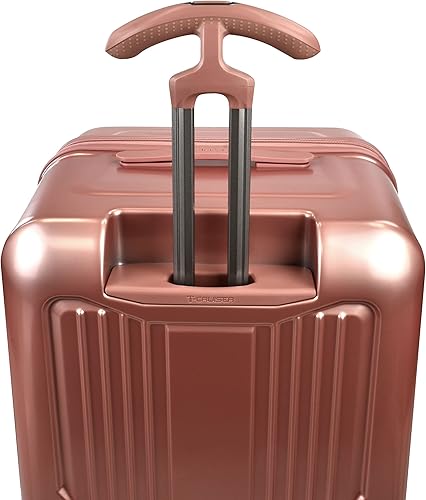 Miniatura 4 de Traveler's Choice Ultimax II Maleta Spinner Mediana de Baúl de 26", Correas de Sujeción, Verde Azulado, Pulgadas Facturadas, Rosa rosado