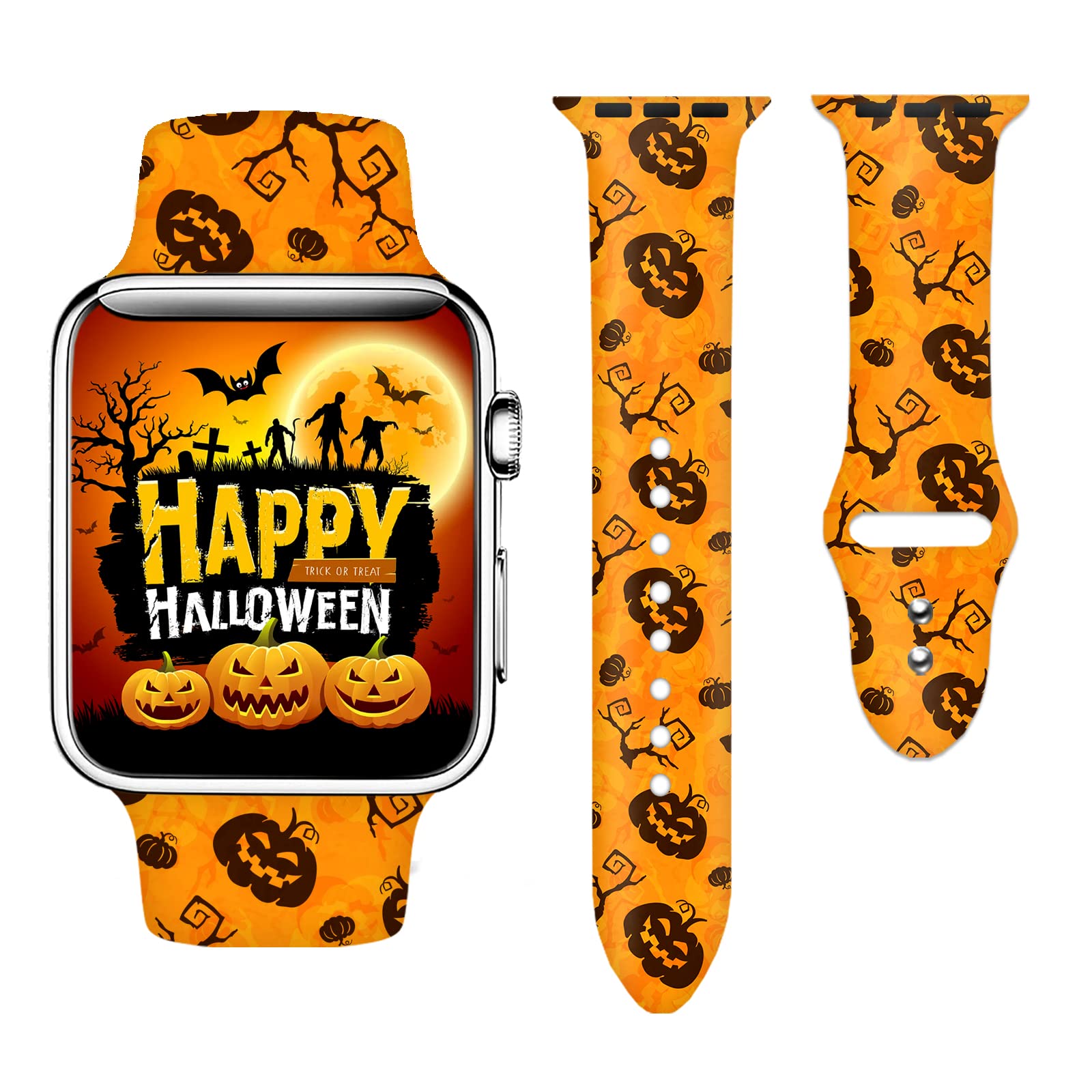 Watch Bands Compatible With Apple Watch 38mm 40mm 42mm 44mm AdjustableCute Frog Wristbands Replacment Strap For IWatch Series 7 6 5 4 3 2 1