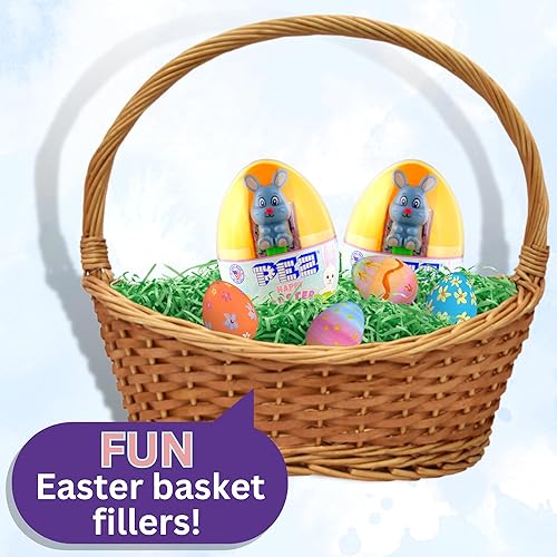 Miniatura 5 de Mini dispensadores de Pez en huevos de Pascua, golosinas de azúcar envueltas individualmente, paquete de 2, 0.58 onzas