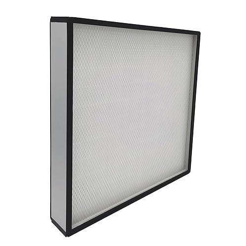 INTSUPERMAI Filtros de reemplazo de filtro de alta eficiencia HEPA 22.44 × 22.44 × 3.15 in para banco limpio de flujo de aire de campana de flujo