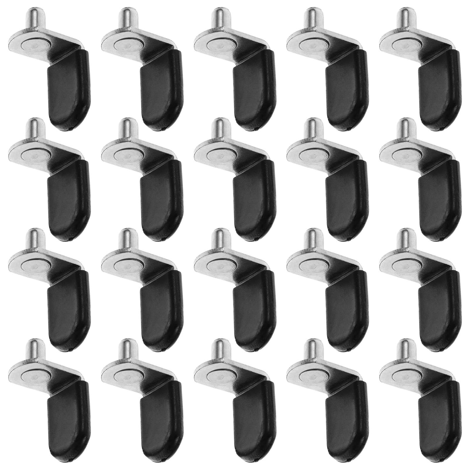 Qvorlth One Color 100Pcs Shelf Pegs Board Brackets Antislip Hole Plate Cabinet Partition