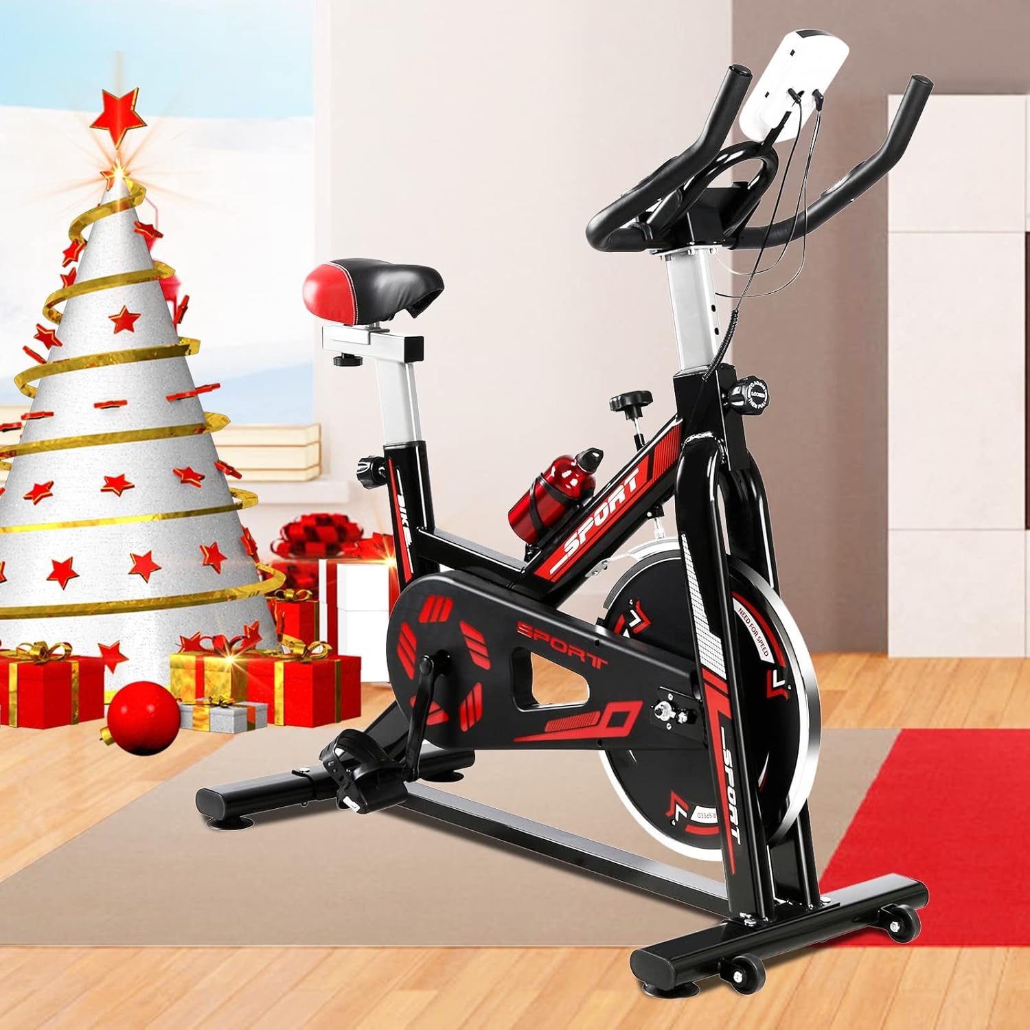 Exercise Bike, Stationary Bike for Indoor Cycling The
