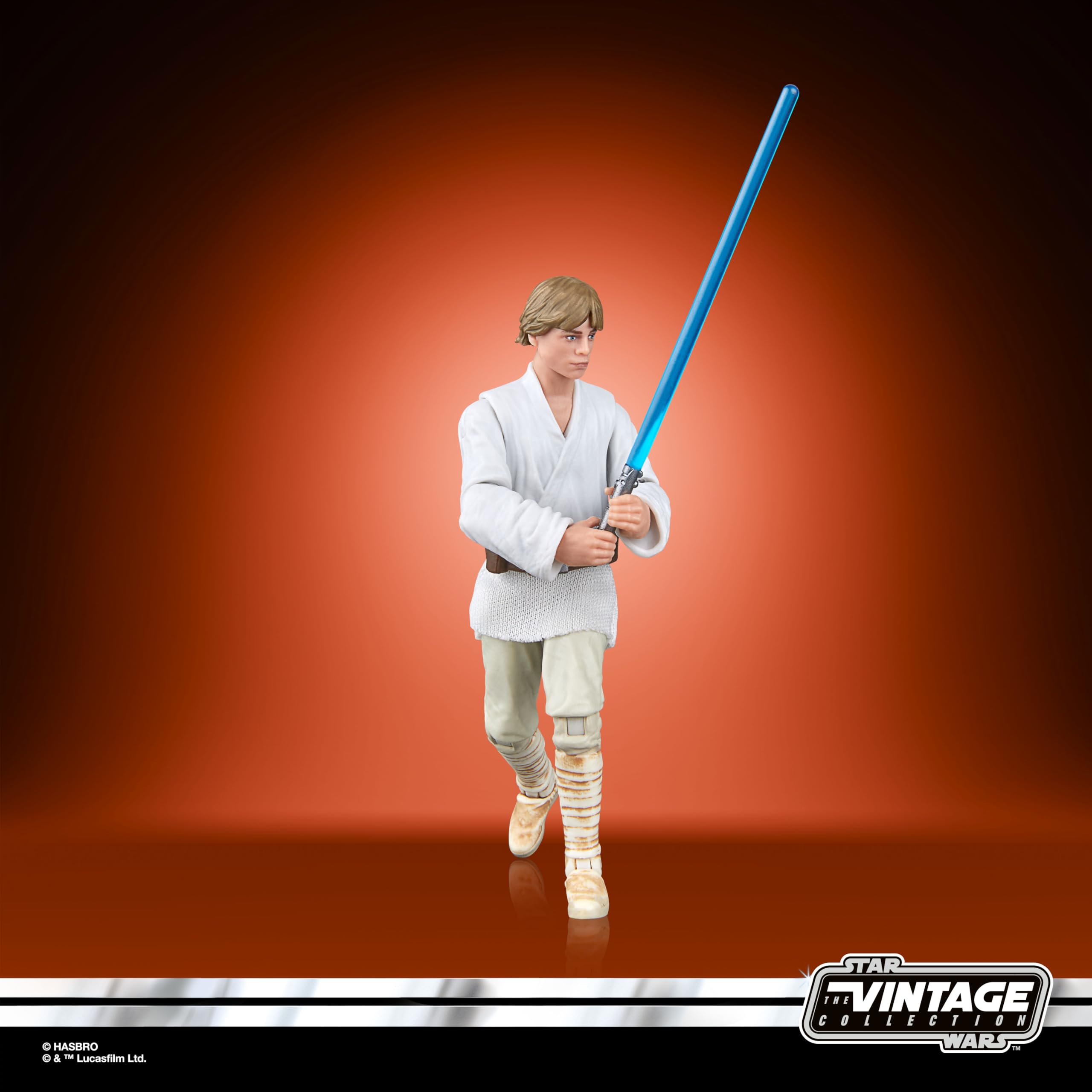 Hasbro Star Wars Śmigacz Lądowy i Luke Skywalker z Serii Star Wars The Vintage Collection, 9,5-Centymetrowa Figurka i Model Pojazdu z Filmu Gwiezdne Wojny: Nowa Nadzieja