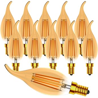 E14 Vintage Candle LED 4 W Lamp Candle Shape LED E14 Light Bulb