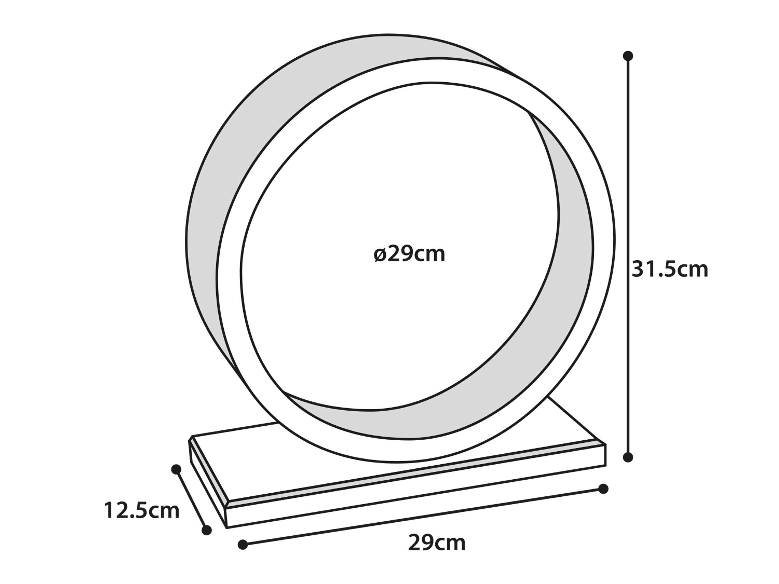 Karlie 84199 Ruota in Legno per Criceti Bogie 30 Cm Wonderland