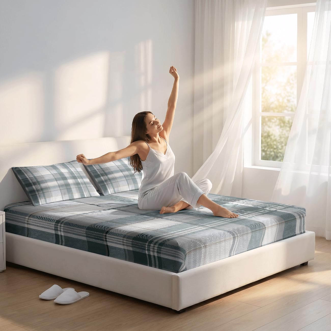 Lenzuolo Con Angoli Rinfrescante (Plaid 10,180x200cm)