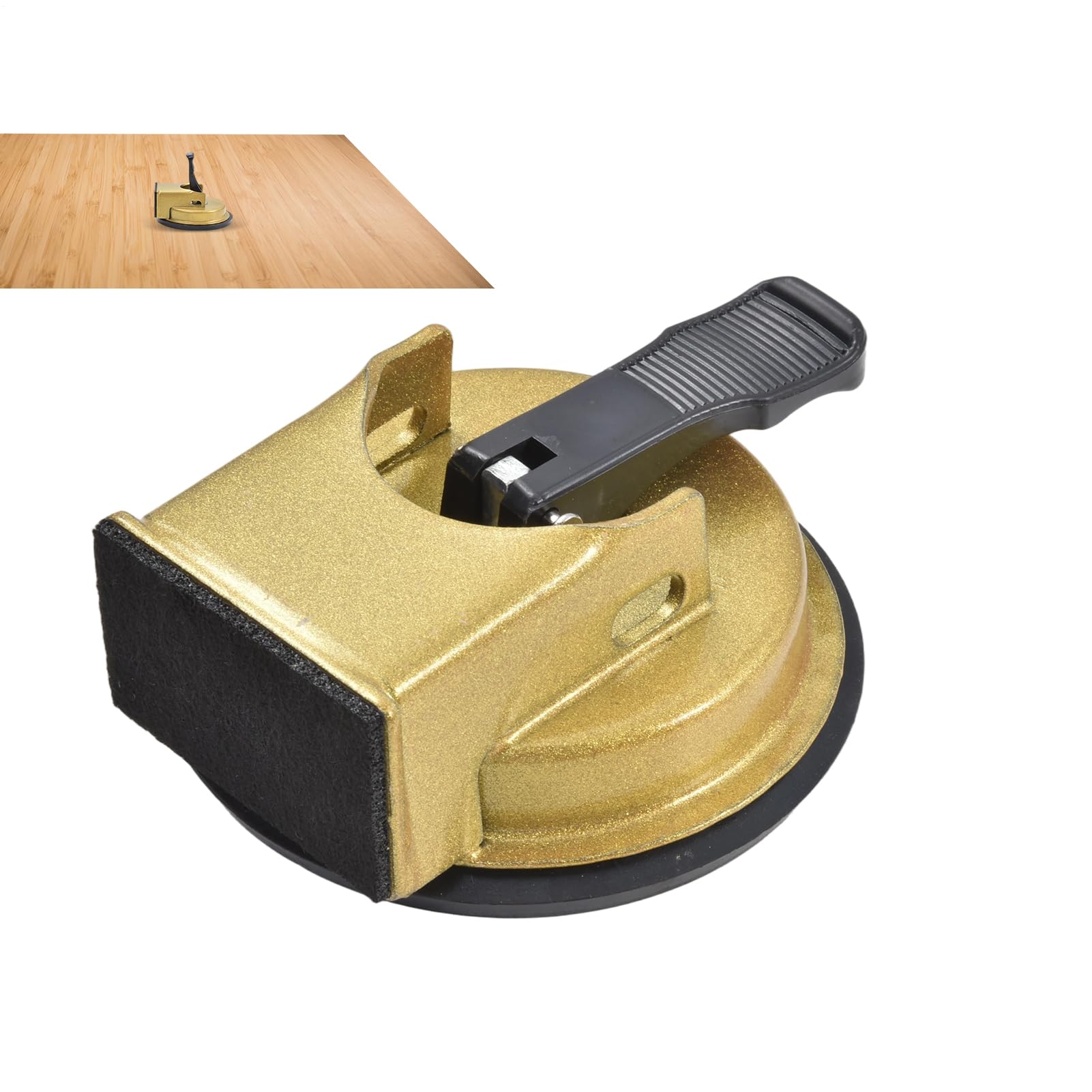 Herramienta de fijación de suelo: fijación de laminada de alto rendimiento, agarrador de láminas de suelo de baldosas, madera, madera, azulejos, construcción, pisos, baño, cocina, sala de