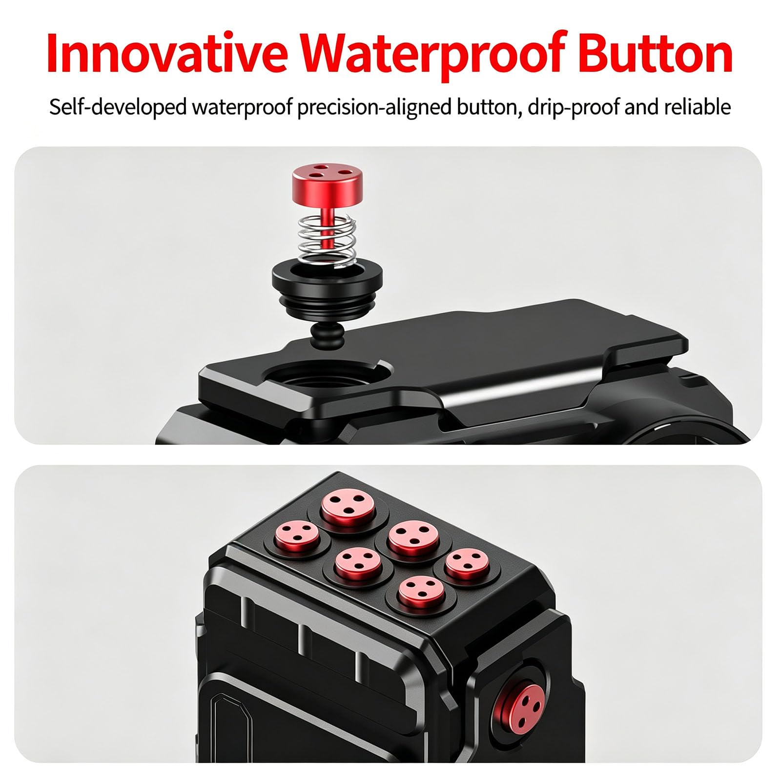 Custodia per fotocamera subacquea per 360 GO