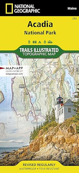 Acadia National Park (National Geographic Trails Illustrated Map)