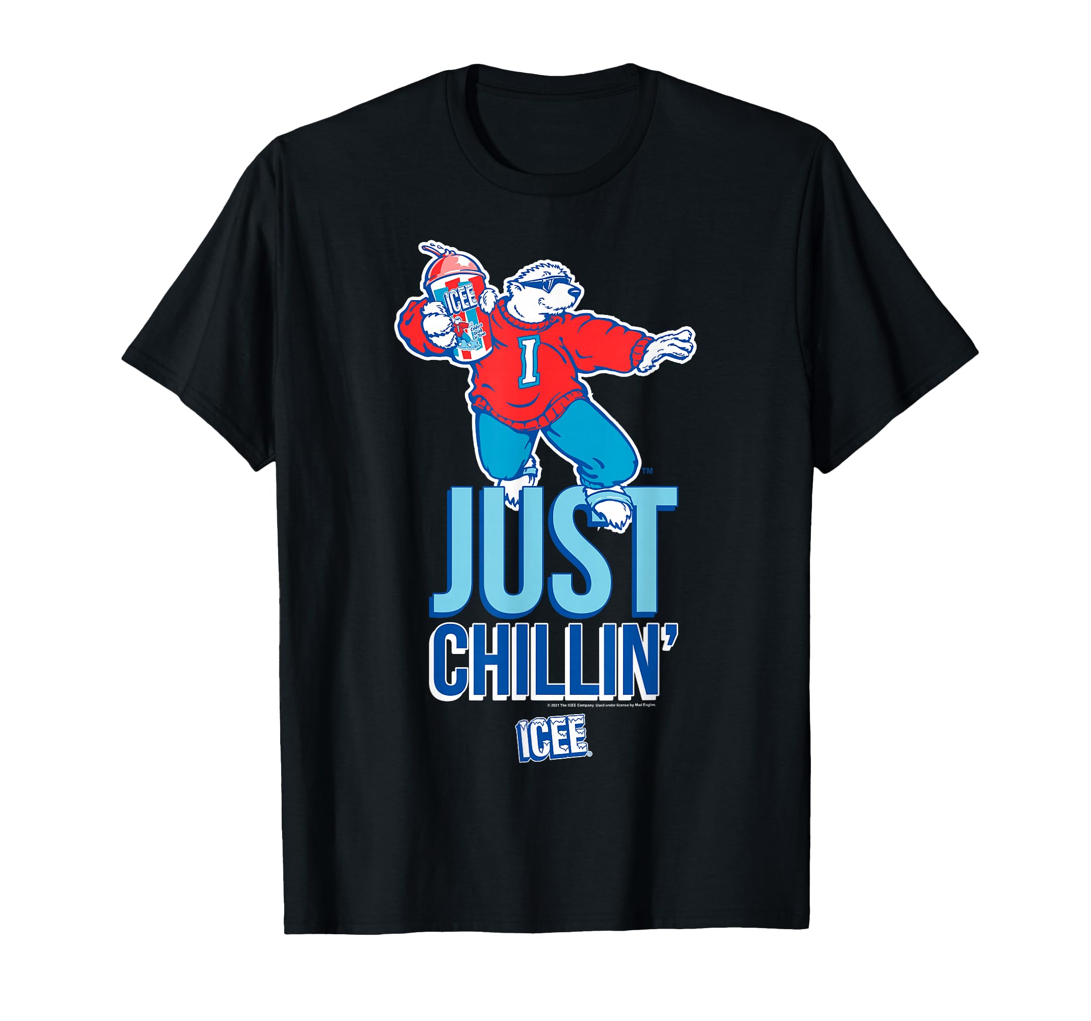 ICEE Bear Just Chillin' Surf Pose T-Shirt