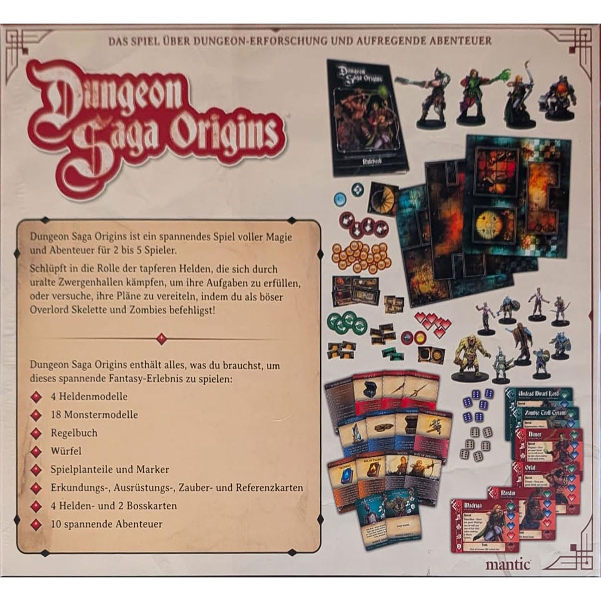 Dungeon Saga Origins - Deutsche Version