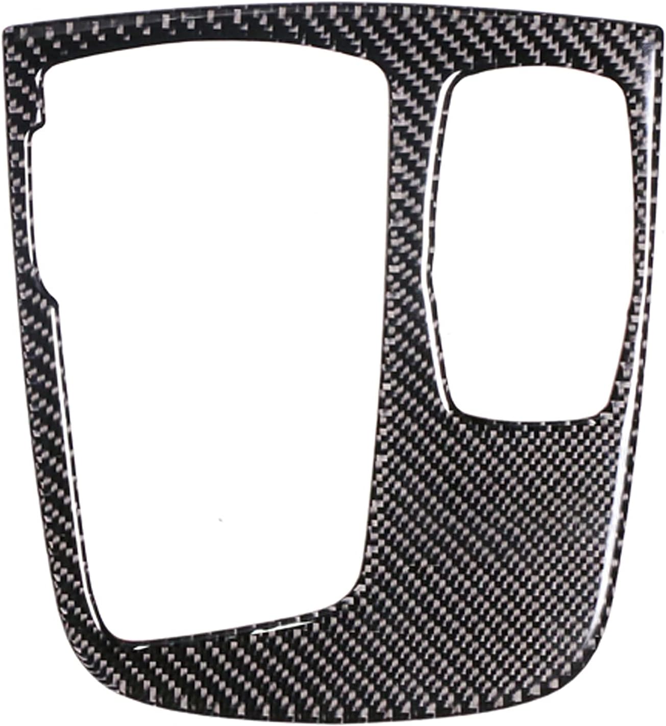 Car Carbon Fiber Accessories Shifter Panel Protective Cover Anti-Scratch Sticker Compatible with BMW G11 G12 2016