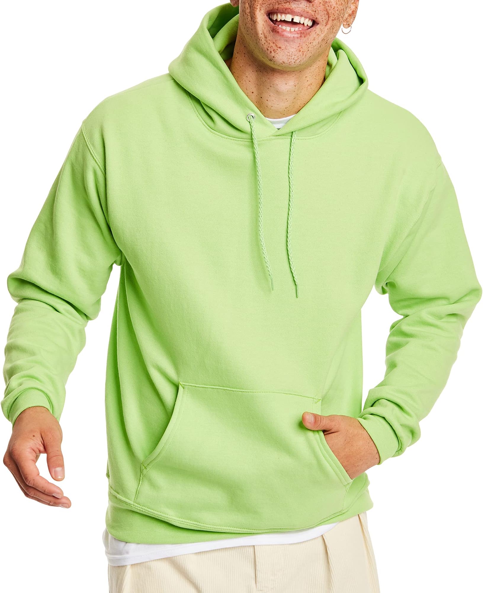 adidas hoodie neon green