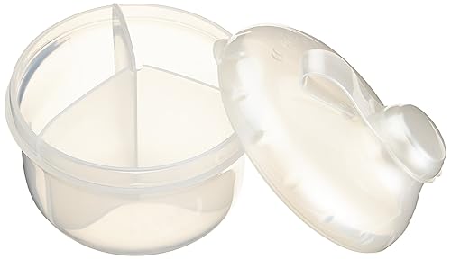 Miniatura 3 de Nuby Dispensador de fórmula en polvo, 3 compartimentos, azul