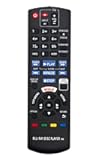 N2QAYB001147 Replace Remote Control Compatible for Panasonic 4K Blu-Ray Disc Player DP-UB820 DP-UB820-K DMP-UB300 P-UB820EB-K DP-UB9000 DMP-UB310 DMP-UB314 DMP-UB390 DMP-UB400 DMP-UB820 N2QAYB001185