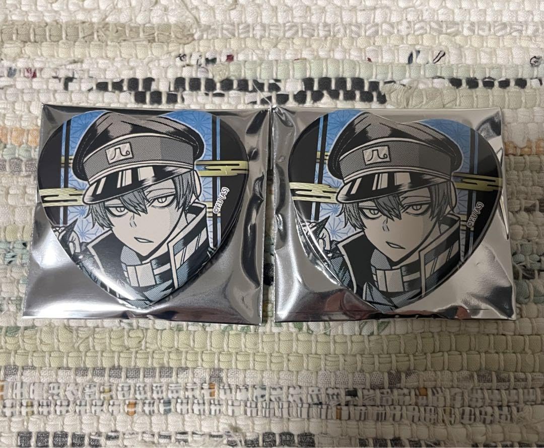 桃源暗鬼 囲岬 ハート型 缶バッジ