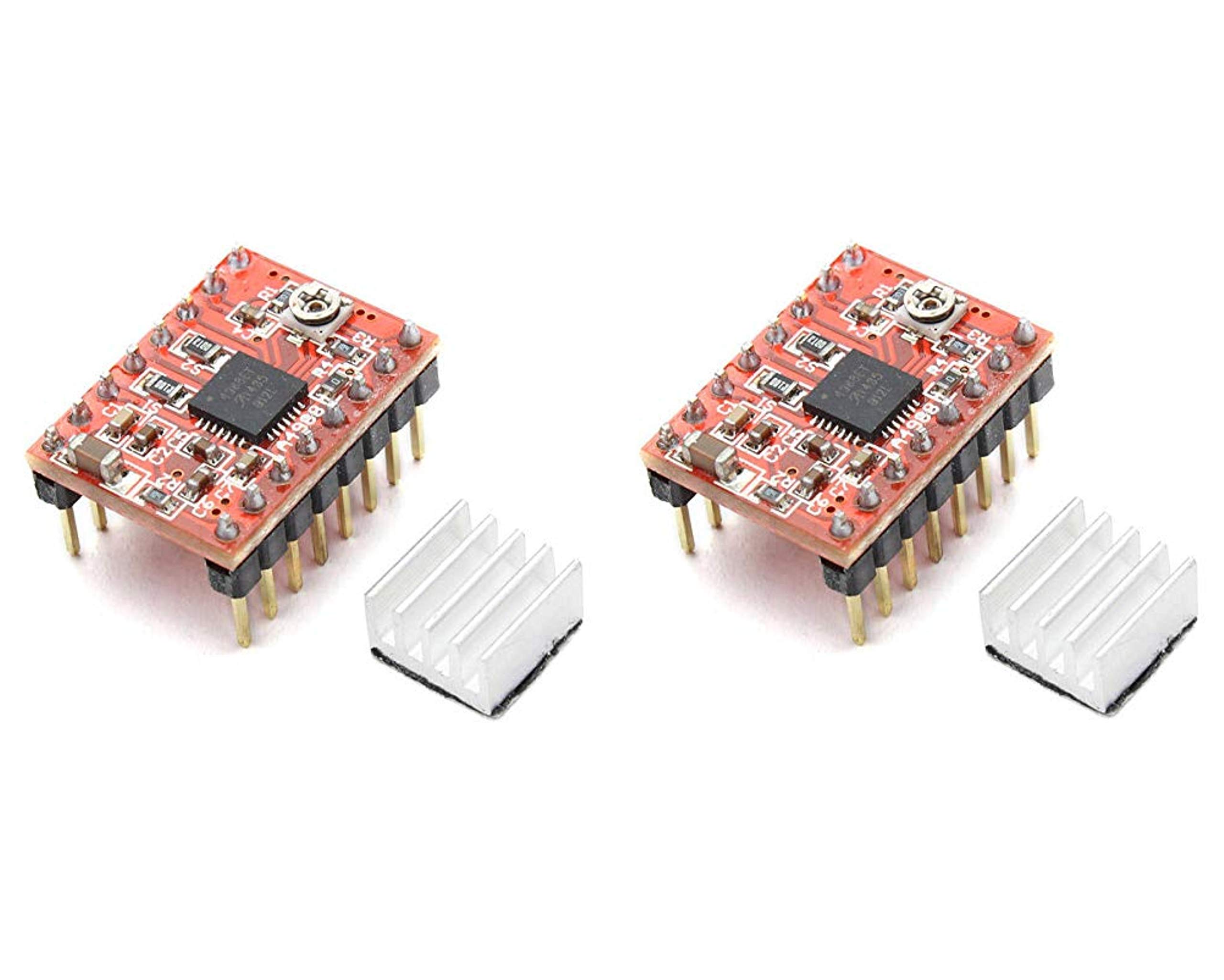 See full amazon price history chart for DS Robotics A4988 Stepper Motor Driver Module with Heatsink, 2 Pieces DS Robotics A4988 Stepper Motor Driver Module with Heatsink, 2 Pieces (B084M62QVZ) Amazon Price History, Amazon Price Tracker