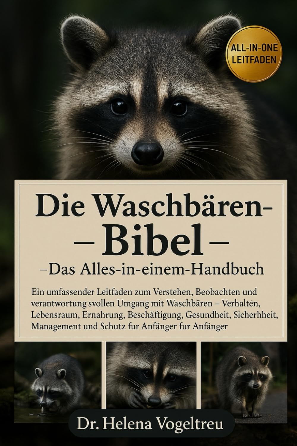Die Waschbären-Bibel (Alles-in-einem-Handbuch): Ein umfassender Leitfaden zur Pflege, zum Verständnis und zur Haltung von Waschbären – Verhalten, Lebensraum...verantwortungsvolle Haltung für Anfänger