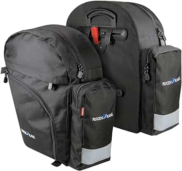 klickfix fahrradtasche backpack schwarz m 0282s Backpack, schwarz, M, Sport & Freizeit Farbe:DOVE BLUE-GREY MATT Fit durch Fahrrad: So Category:Fahrräder_CFP 25 4/180/85/125  schwarz matt