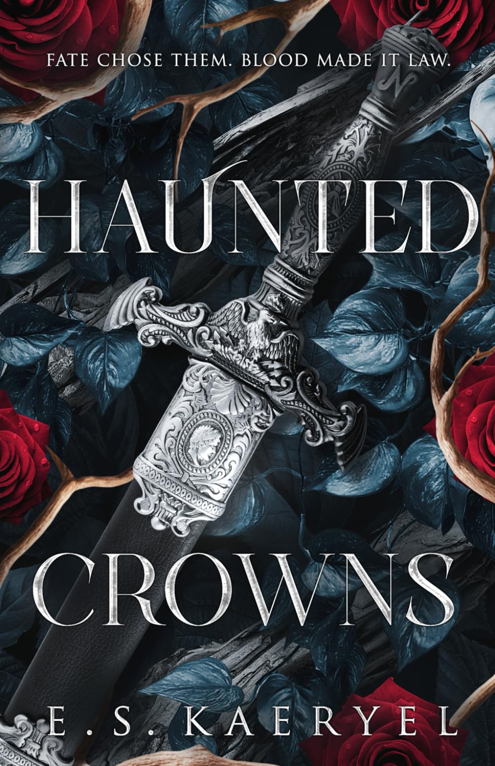 Haunted Crowns: A Dark Fantasy Romance of Power, Blood, and Betrayal: A Dark Fantasy Romance of Forbidden Love, Vampires, and Werewolves: 0