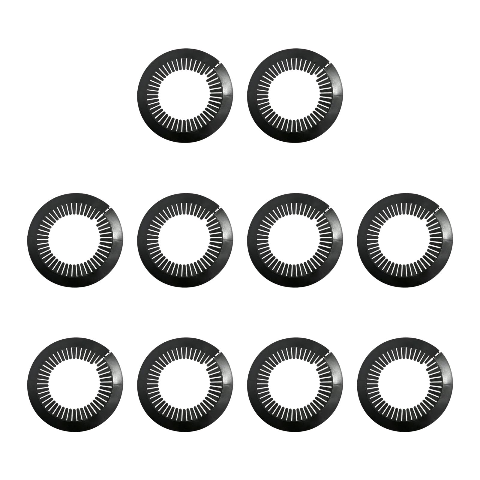 Anillos estéticos para mangueras de drenaje con clip decorativo de alta durabilidad