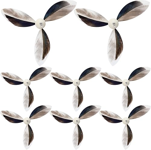 Miniatura 7 de 8 piezas de repuesto de hélice de plumas de gato, recambios interactivos de juguete para gatos, juguete de repuesto de plumas, accesorios para