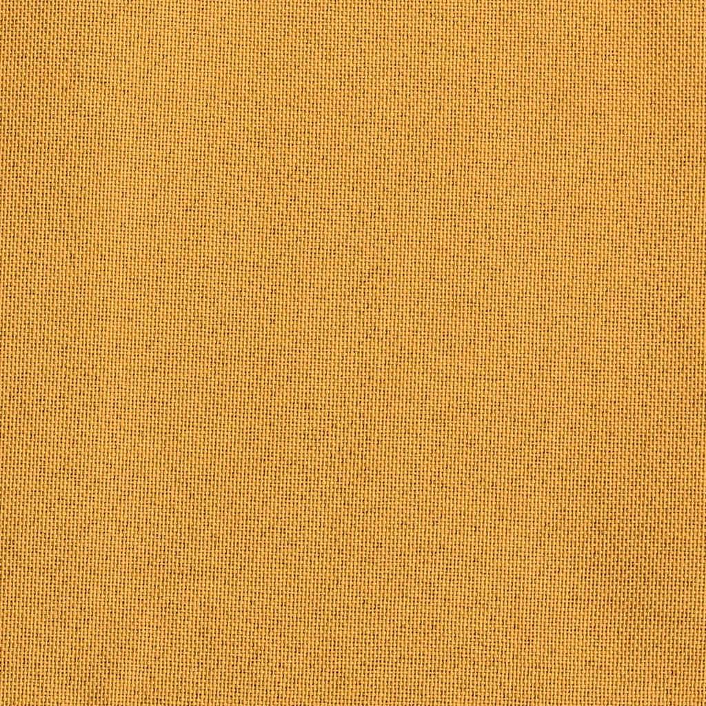 Lot de 2 rideaux occultants à œillets - Aspect lin - En polyester - Jaune - 140 x 245 cm (l x h) - 8 œillets par rideau - Pour salon, chambre à coucher, brise-vue et protection solaire