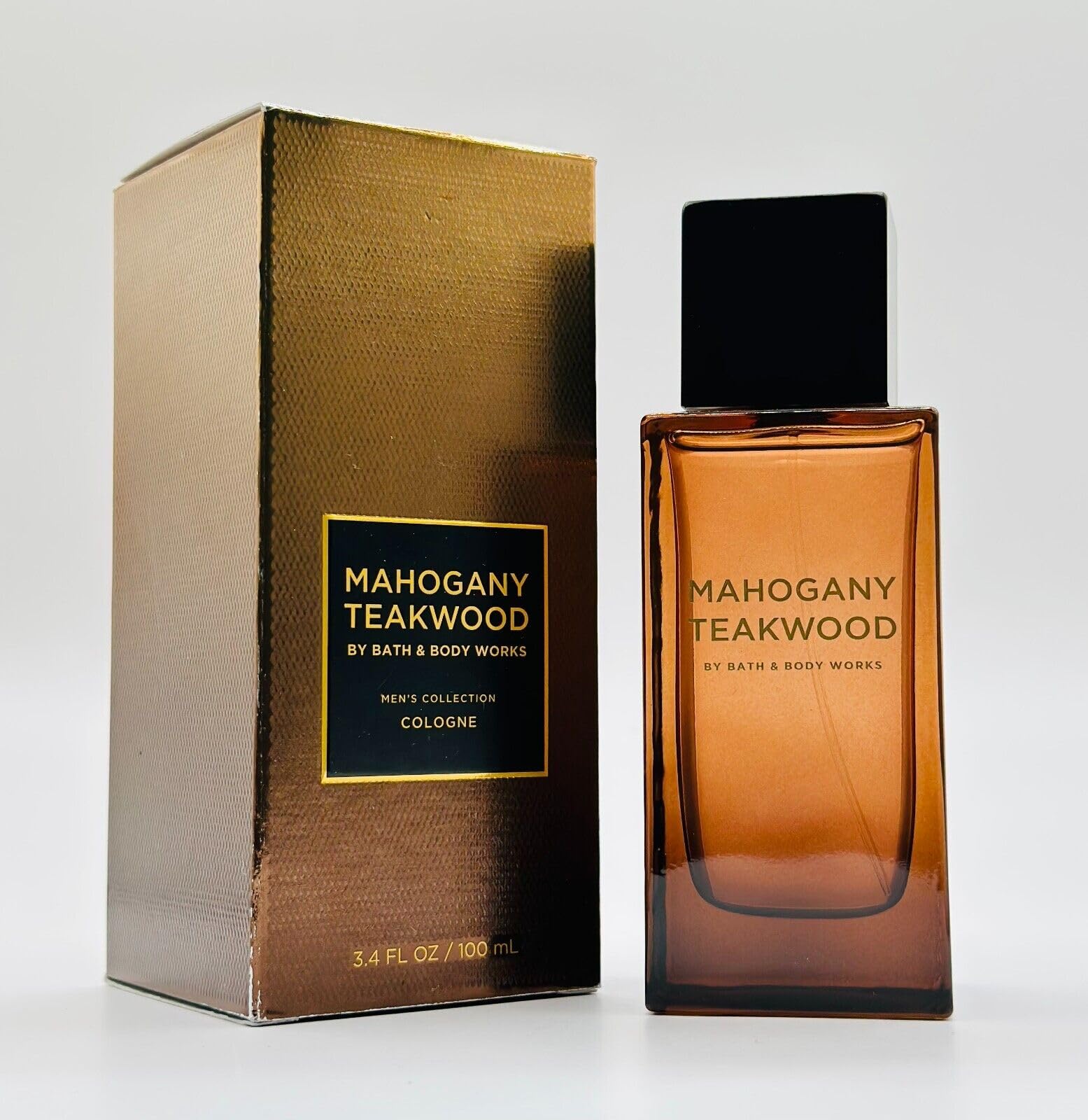 Generic Mahogany Teakwood Bath Cologne Body Spray, 3.4 fl oz