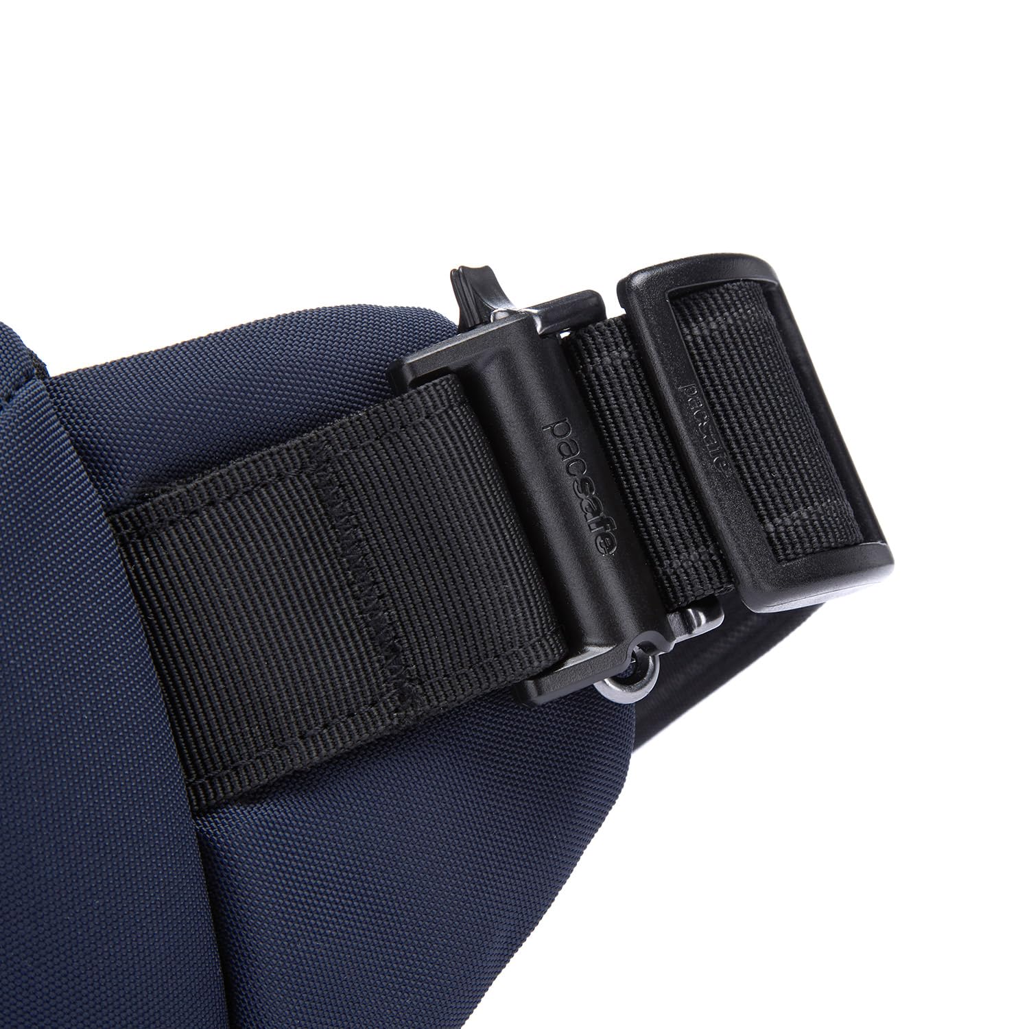 Pacsafe Unisex-Adult Vibe 150 2,2 litra antykradzieżowa torba crossbody, zamykane zamki błyskawiczne, bezpieczny bagaż RFID, torba kurierska, ocean, jeden rozmiar, Ocean, Rozmiar Uniwersalny