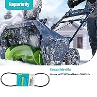 Vista 5 de 587209001 501818202 Correa de transmisión de barrena para soplador de nieve Husqvarna ST230P, 2004-2015 (1/2" x38 1/2")