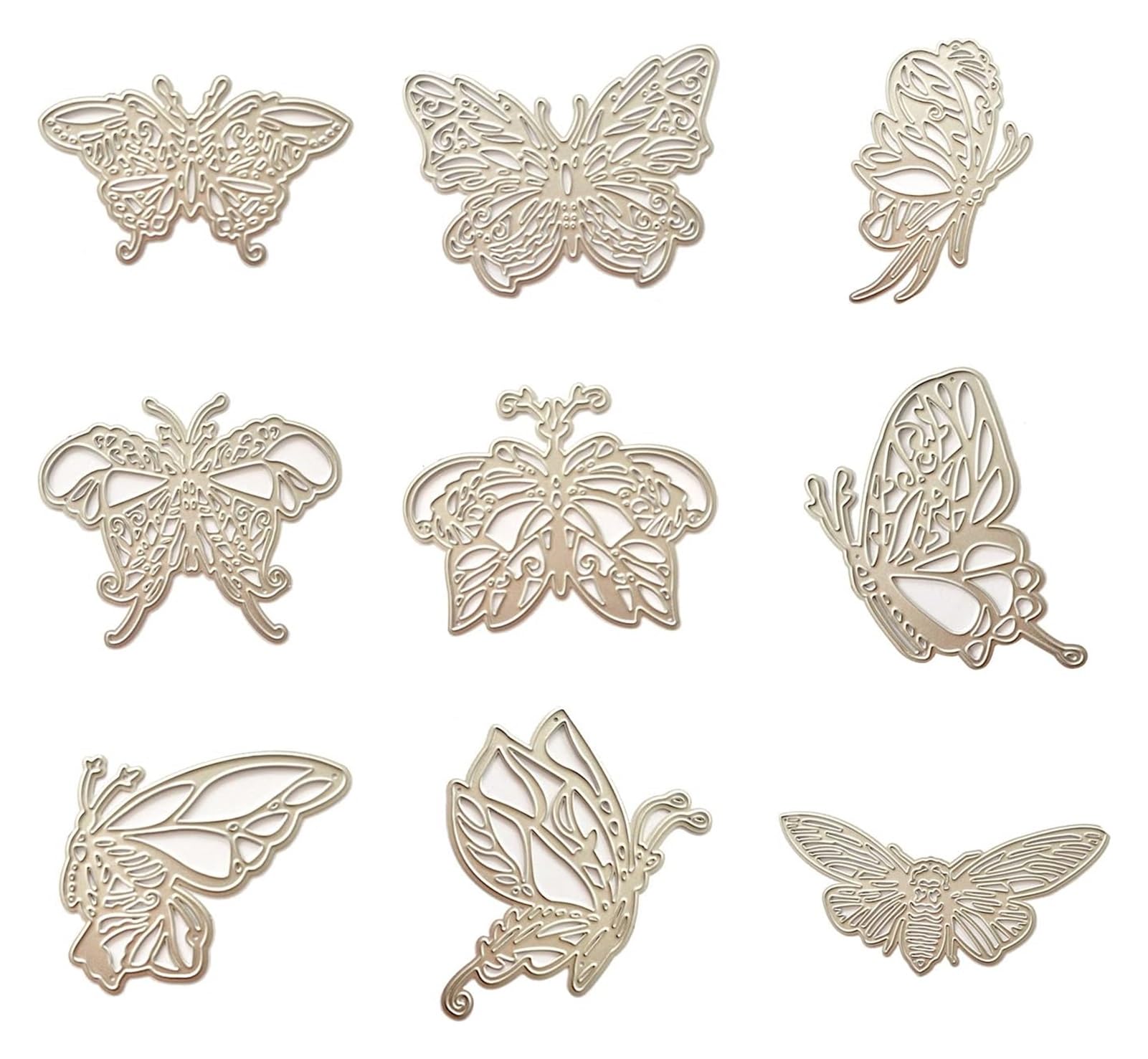 Stampini Metallici Per Fai Da Te | Tema Ginnastica Con Trofei E Stelle | Per Scrapbooking E Decorazioni