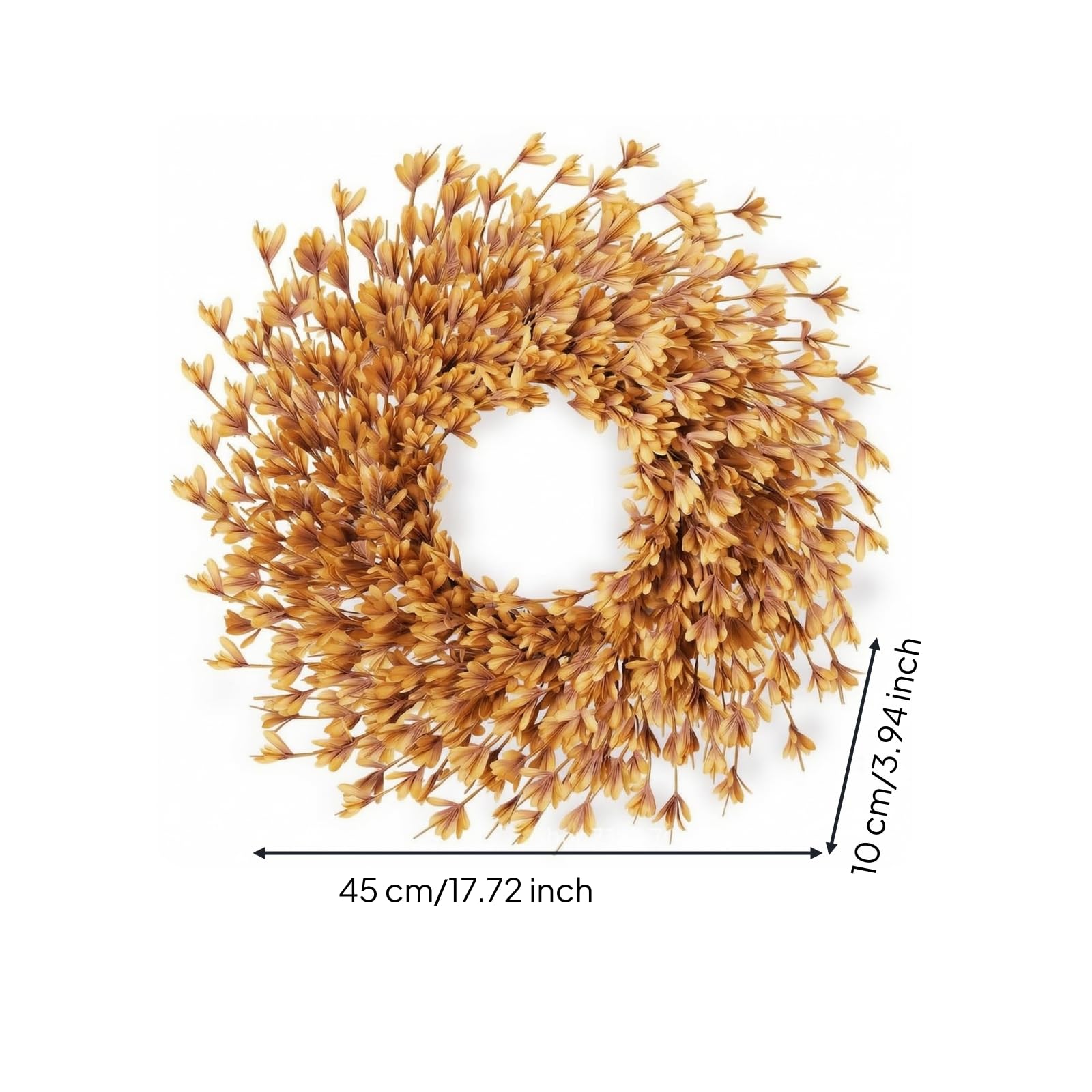 Ghirlanda di Fiori Finti Versatile, 45 Cm