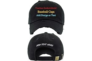 Personalized Embroidery Baseball Cap: Design Your Custom Hat