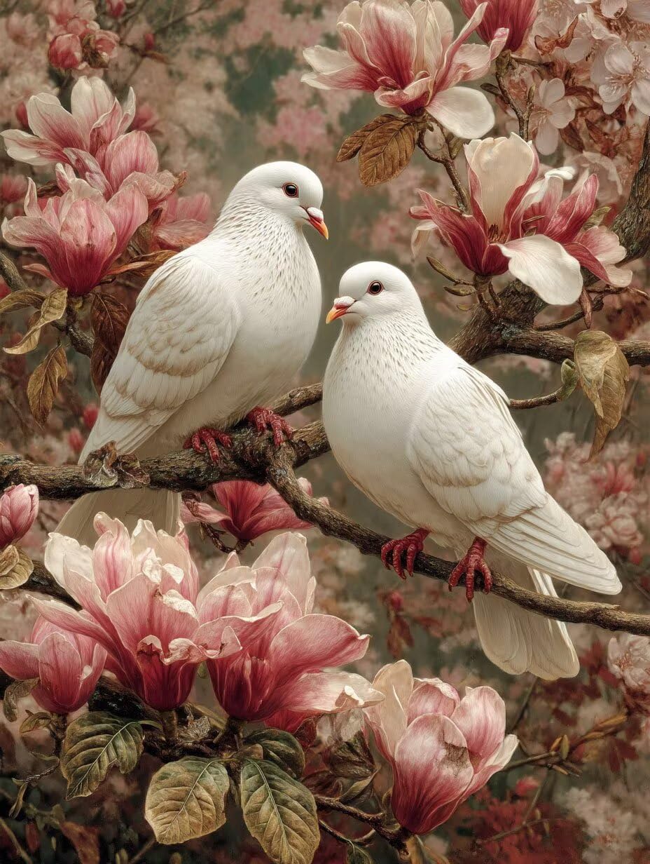 Puzzle de 3000 para Adultos, PáJaro Blanco, Rompecabezas Clásicos YHPGL7-39