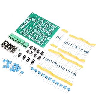 PreAmplifier Module DIY Kit, PreAmplifier Module DC9-15V -24dB/Oct Pre-Amplifier Module for Studio for Home for DIY Players