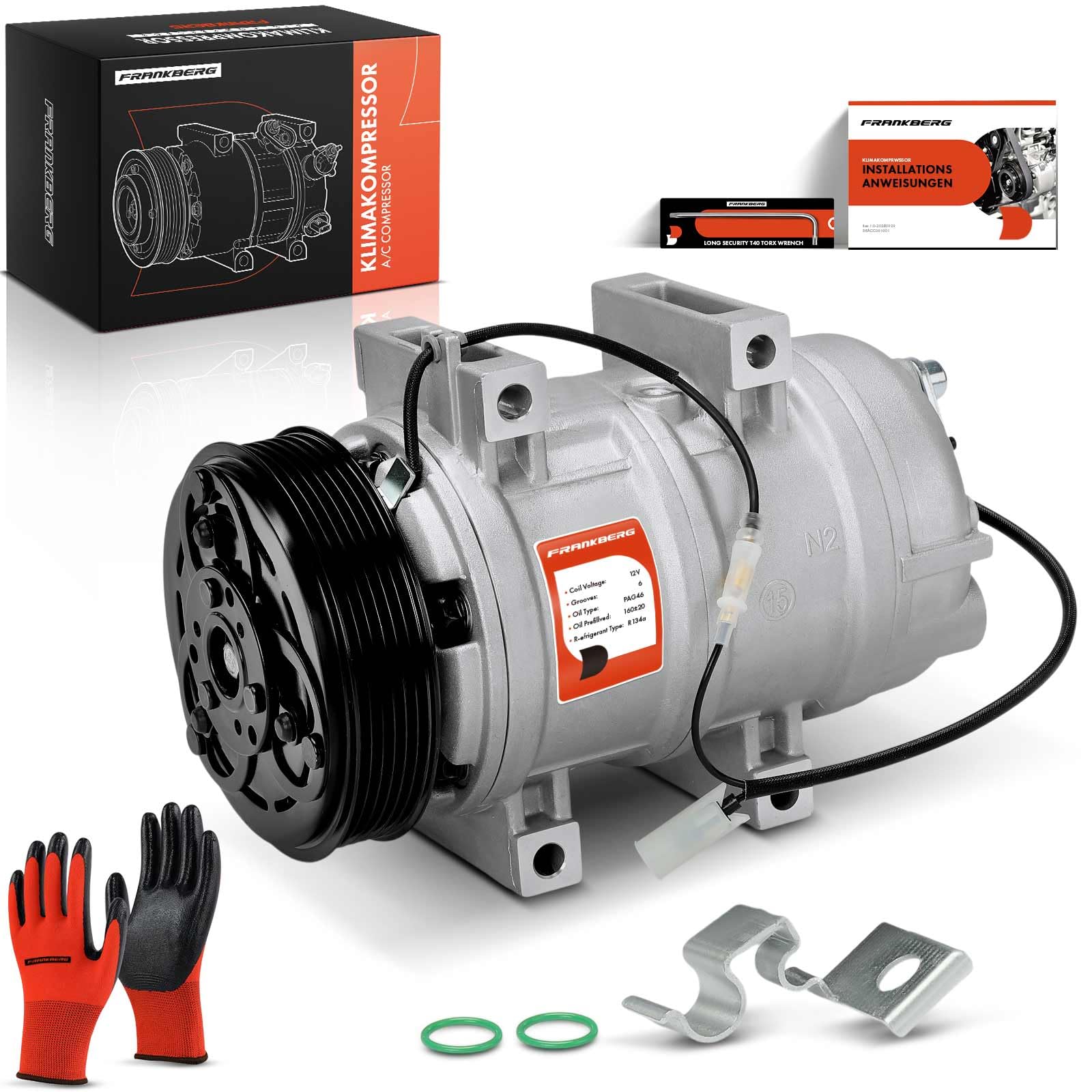 Frankberg Klimakompressor Klimaanlage 68648