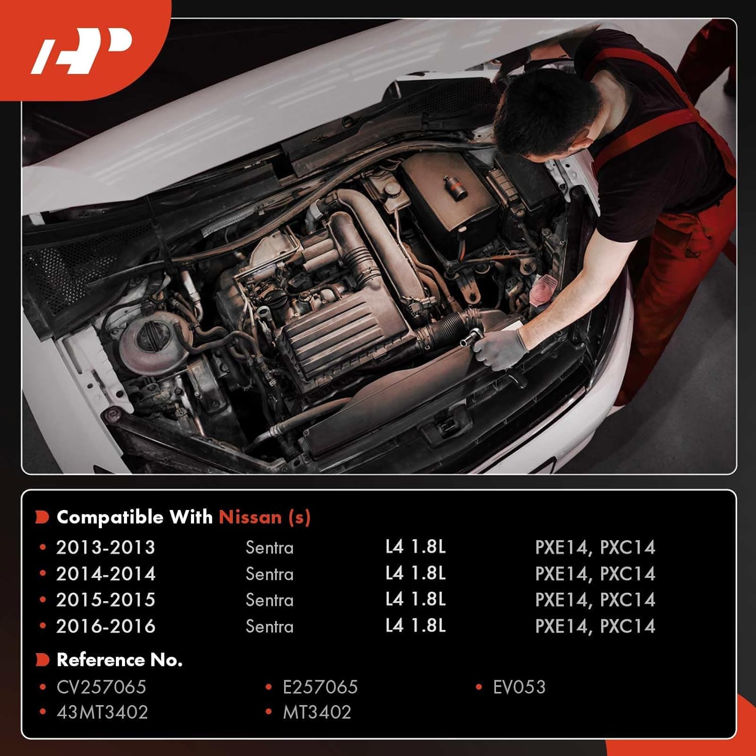 A-Premium AC Compressor Control Solenoid Valve PXE14, PXC14 Compatible with Nissan Sentra 2013 2014 2015 2016, 1.8L