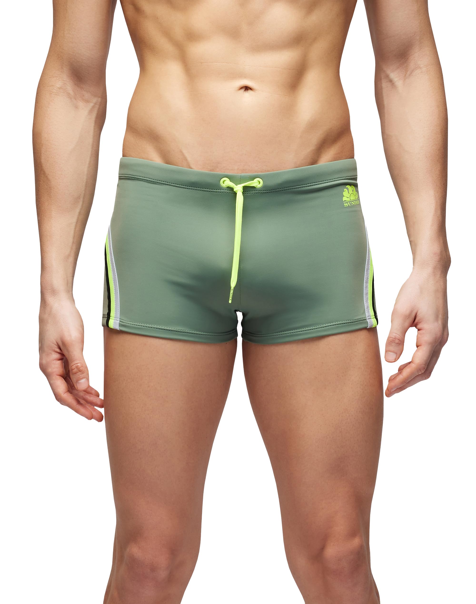 SUNDEK Zion Short Bañador tipo bóxer de playa para hombre