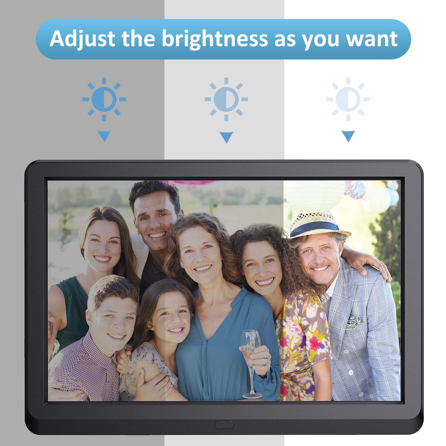 Digital Photo Frame 10 inch UltraFHD, Digital Picture Frame 1920x1080