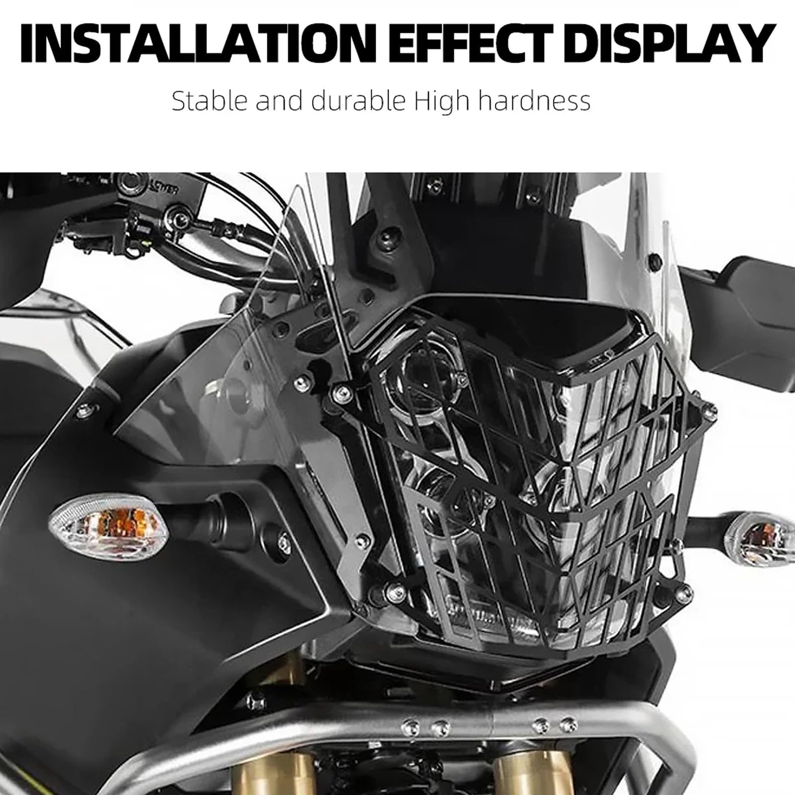 For Tenere 700 T7 Tenere700 2019-2020-2021-2022-2023-2024 Motorcycle Headlight Guard Cover Protection Grill Motorcycle Accessories