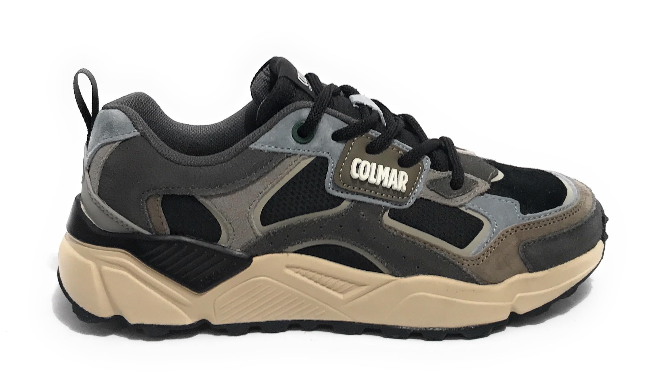 Colmar Sneaker Garner (Nero, Sistema Taglie Calzature EU, Adulto, Uomo, Numero, Media, 41)